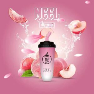 MEEL 6000Puffs 萌系奶茶杯 超可愛造型、握感細膩舒適 15ml 大容量解癮不間斷 隨身時尚單品 口感濃郁爆表 台灣現貨