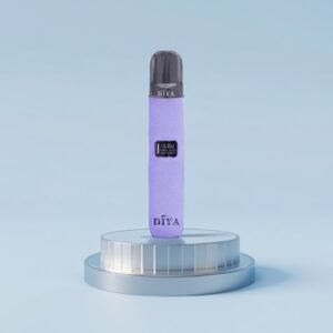 DIYA 叮啞皮革一代主機 極致工藝手工蒙皮、防刮耐磨彰顯不凡品味 LED 智慧螢幕 10W 強勁模式瞬時爆發濃郁層次 兼容一代煙彈 台灣現貨
