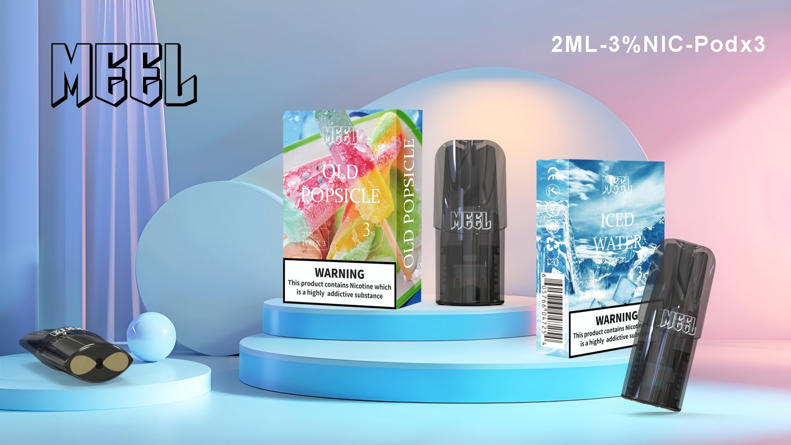 MEEL 一代通用彈 2ml 驚人裝載容量 比原廠更耐抽 升級陶瓷芯確保口感始終純淨 3%順滑擊喉不鎖喉 高 CP 值口糧首選 台灣現貨:圖片 2