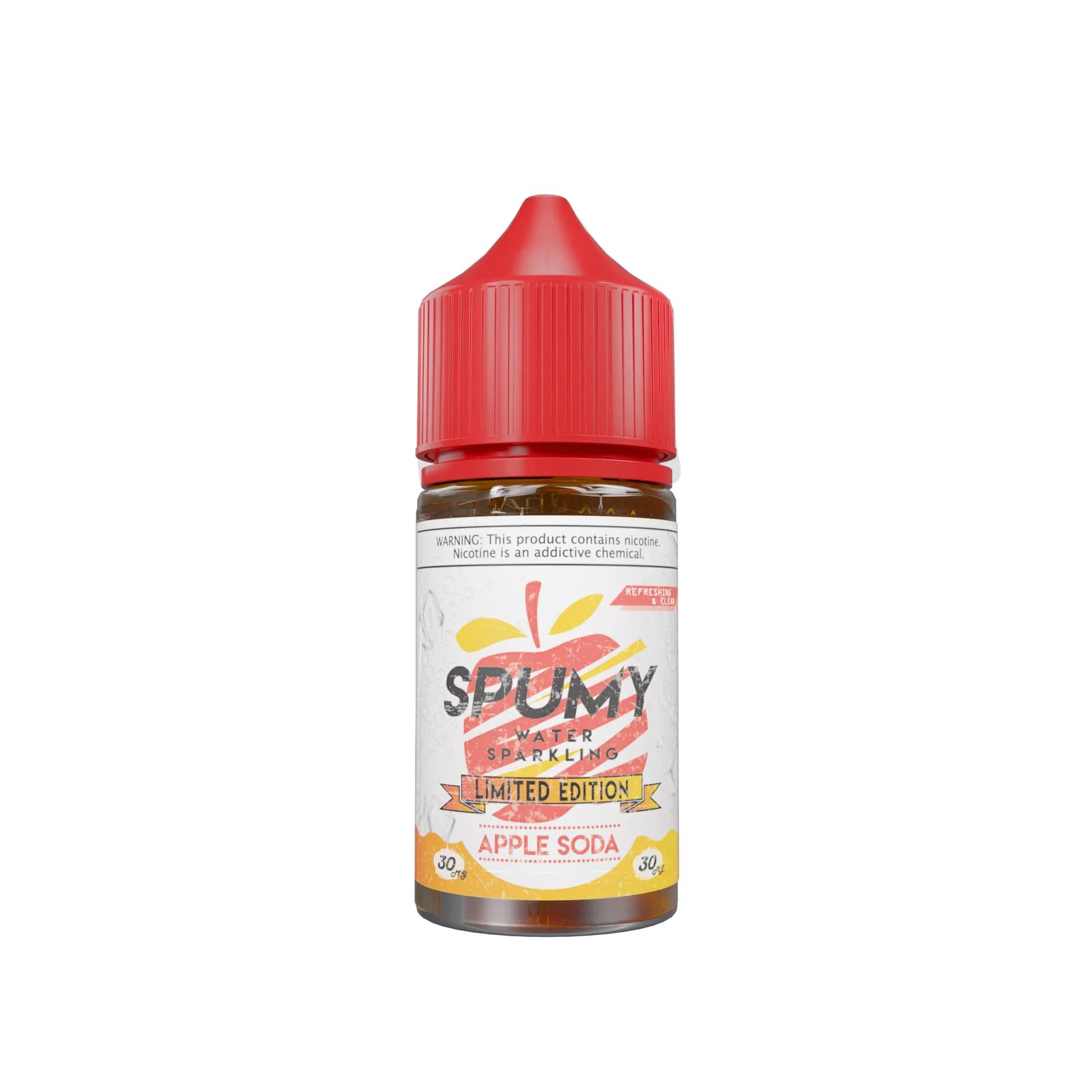 【SPUMY】30mL 蘇打系煙油氣泡感拉滿 不刺喉 細膩煙霧層次分明 久抽不膩的清爽體驗 台灣現貨秒發:圖片 2