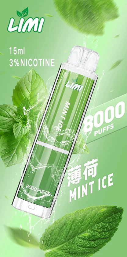 LIMI 8000 型發光款 15ml 驚人載油量 重塑續航天花板 絢麗發光燈條隨吸閃耀 Type-C 充電 極緻冰感水果口味 台灣現貨:圖片 12
