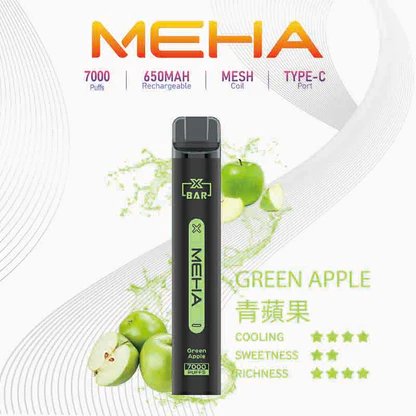 MEHA 魅嗨小黑條 7000抽 告別頻繁換彈 650mAh電力核心支援快充 極強冰爽系列 每一口都清新舒暢 3% 黃金配方綻放極致滿足感 台灣現貨秒發:圖片 10