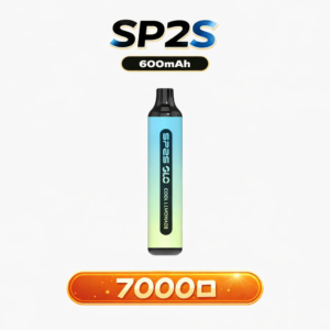 SP2S GLO 7000抽抛棄式 8ml 巨量油倉、挑戰 7000 口續航天花板 Mesh 芯確保最後一口始終如一 30mg黃金比例滿足感 台灣現貨