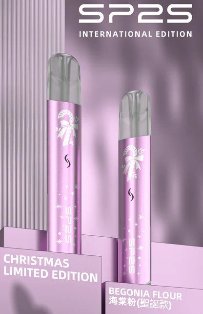 SP2S 鹿頭限定版主機 獨家立體雕刻雪花手感 金屬機身極致防滑 內建幻彩 LED 炫目動態燈 一代煙彈完美兼容 台灣現貨秒發:圖片 3