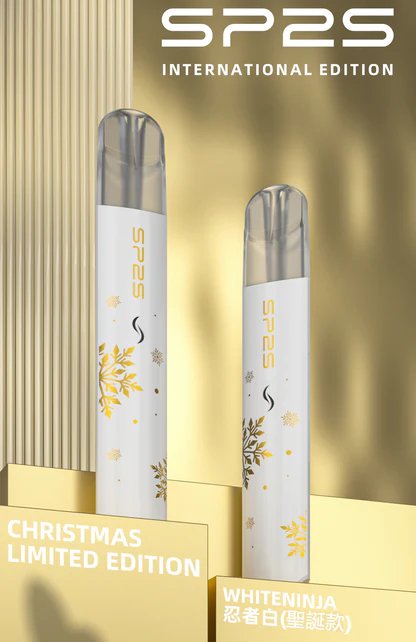 SP2S 鹿頭限定版主機 獨家立體雕刻雪花手感 金屬機身極致防滑 內建幻彩 LED 炫目動態燈 一代煙彈完美兼容 台灣現貨秒發:圖片 5