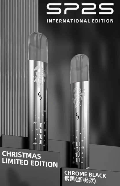 SP2S 鹿頭限定版主機 獨家立體雕刻雪花手感 金屬機身極致防滑 內建幻彩 LED 炫目動態燈 一代煙彈完美兼容 台灣現貨秒發:圖片 6