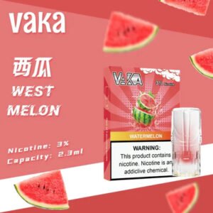 【買 8 盒送主機/買6盒送1盒】VAKA 發光一代煙彈 綻放絢麗潮流視覺 每一口都是派對焦點 2.3ml 澎湃大容量三入裝 適配全系列一代桿 台灣現貨