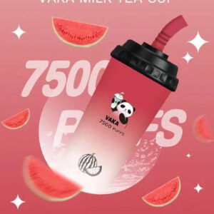 【萌熊貓出沒】VAKA 奶茶杯 7500 獨家可愛熊貓造型設計、重塑街頭潮流時尚 15ml 澎湃巨量裝載 600mAh大續航 台灣現貨