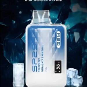 SP2S GEM 9000抽抛棄式 進化級智能芯片 確保每一口霧化精準細膩 600mAh 能量核心長效護航 全彩螢幕即時回饋 台灣現貨秒發